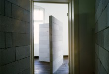 North South Ovest East, 2007, site-specific installation, gasbeton, variable dimension private apartment, Berlin, 2007