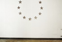Exchange, site-specific installation, direct intervention on the wall, 225 cm x 225 cm. American Academy in Rome, 2008